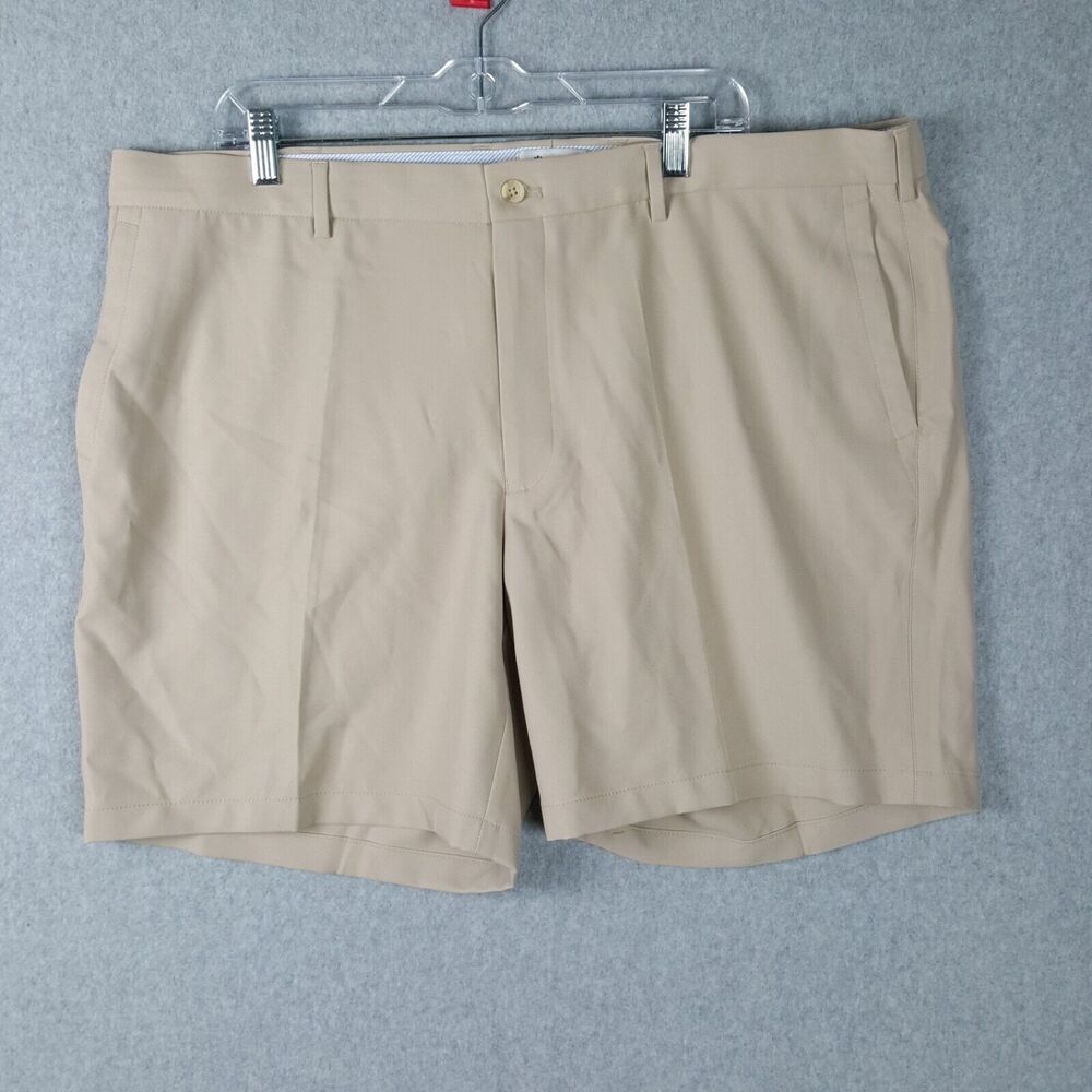 Peter Millar Men's The Salem Performance Shorts Sz 42 Khaki